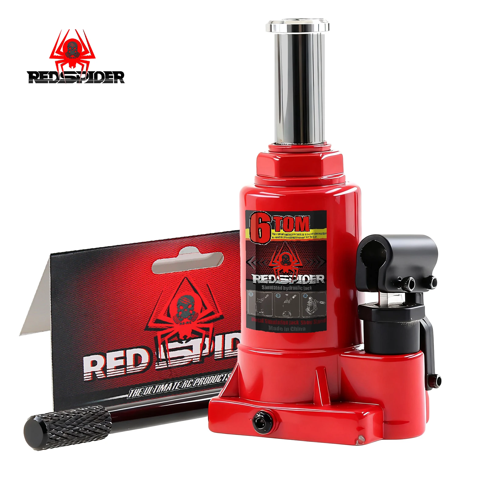 6T Rc カーメタルジャックスタンド修理ツール 1/10 RC クローラー車用ダイキャスト車両モデルパーツアクセサリーおもちゃ