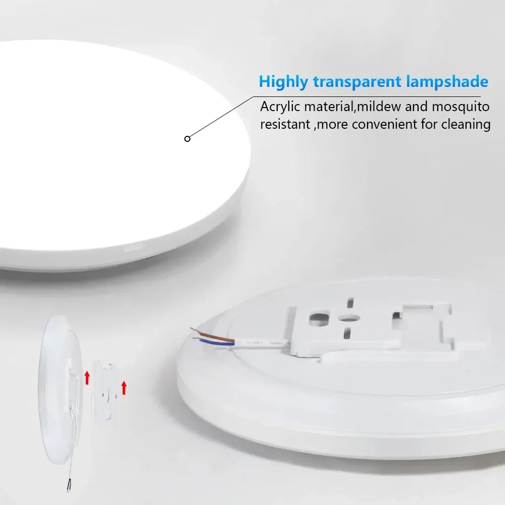 Imagem -06 - Lâmpada do Teto Led Inteligente para Casa Rgb Aplicativo Cct Controle de Voz Lustre Doméstico Alexa Google ac 220v 300 mm