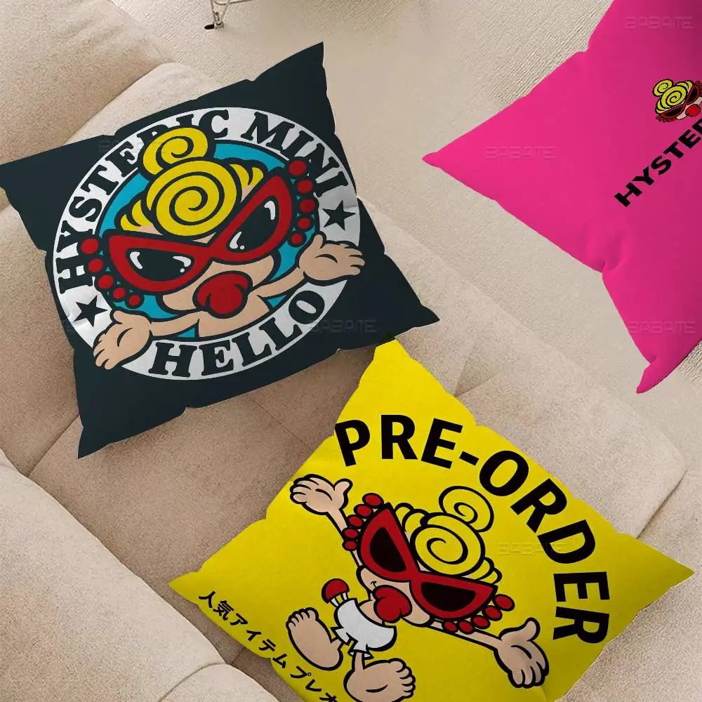 Japan Fashion Hysteric Mini Pillow Gift Home Office Decoration Bedroom Sofa Car Cushion Cover case 45x45
