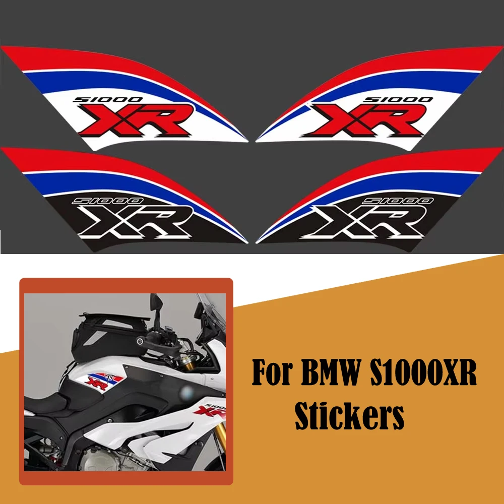 

For BMW S1000XR S 1000 XR S1000 2015 2016 2017 2018 2019 Front Fender Tank Pad Trunk Luggage Cases Panniers Stickers Decals