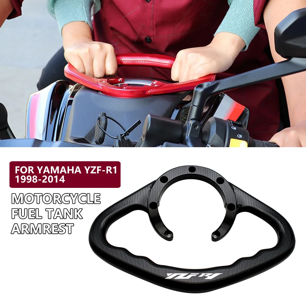 

Motorcycle Fuel Tank Armrest For Yamaha YZF1000 YZF R1 1998-2019 2018 2017 2016 Rear Passenger Handle Fuel Tank Handle Armrest