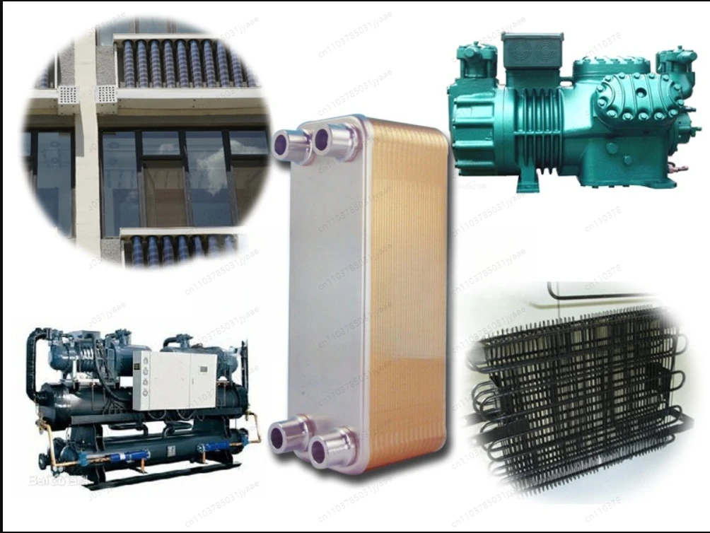 30 40 60 Plates Heat Exchanger Wort Chiller Stainless Steel Homebrew Brewing Beer Cooler Counterflow Chiller Water Heating GG BB