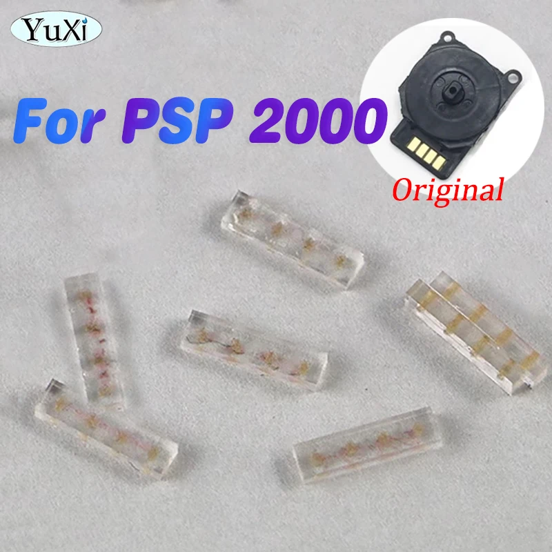 1/5 Stuks Originele Geleidende Rubberen Pad Voor Psp 2000 3d Analoog Joystick Contact Voor Psp2000 Vervangende Reparatieonderdelen