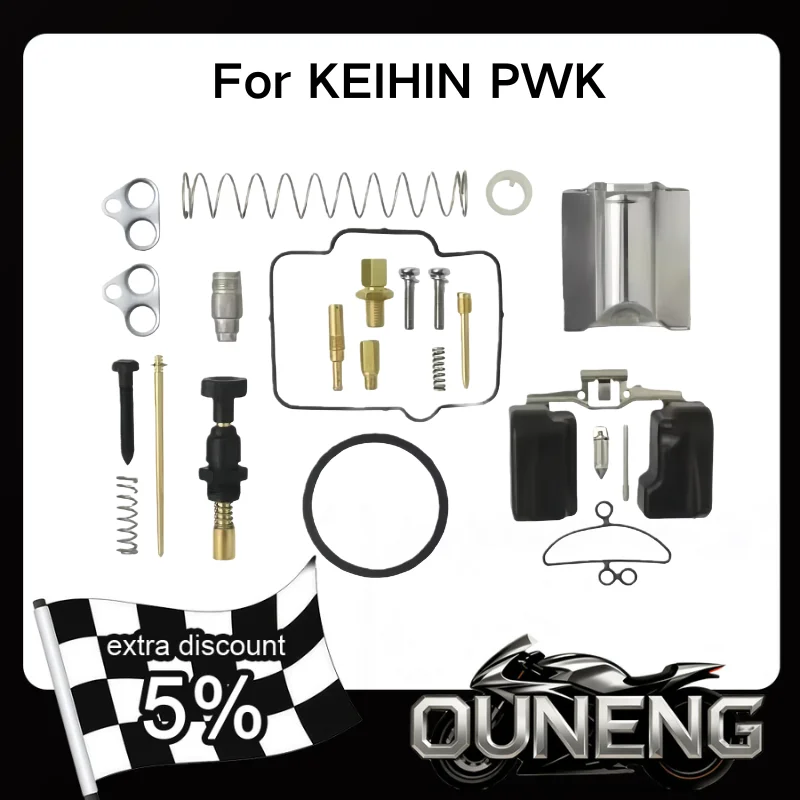 

For KEIHIN KOSO OKO PWK 21 24 26 28 30 32 34 35 36 38 40 42mm Carb Engine Parts 1 Set Motorcycle Carburetor Repair Rebuild Kit