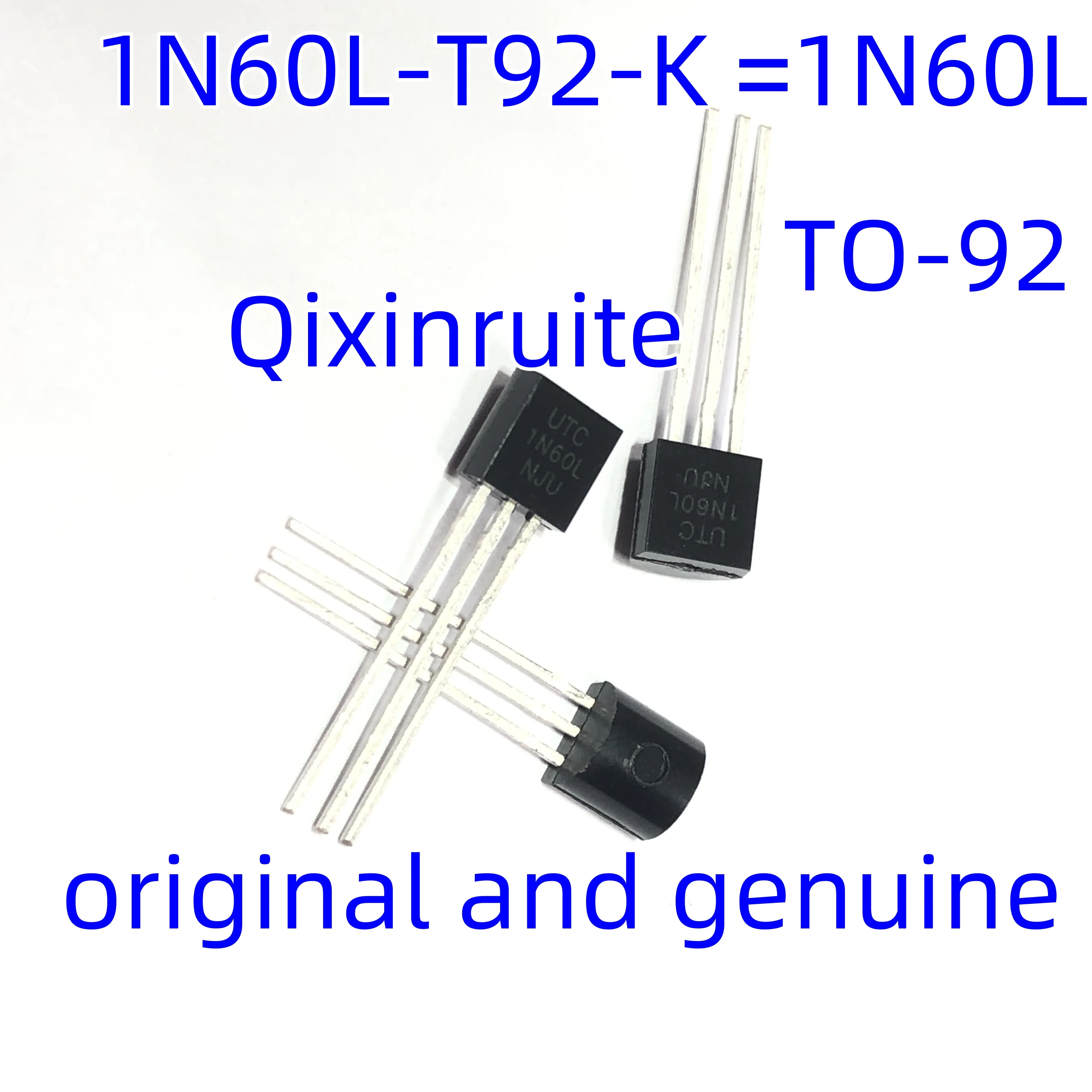 Qixinruite New original 1N60L-T92-K=1N60L TO-92-3 N-channel 1W 1.2A 600V MOSFET