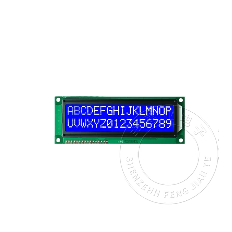 JHD162G JHD162 Large Character LCD Screen LCD Module LCM LCD Yellow Green Screen and Blue Screen new original 1PCS