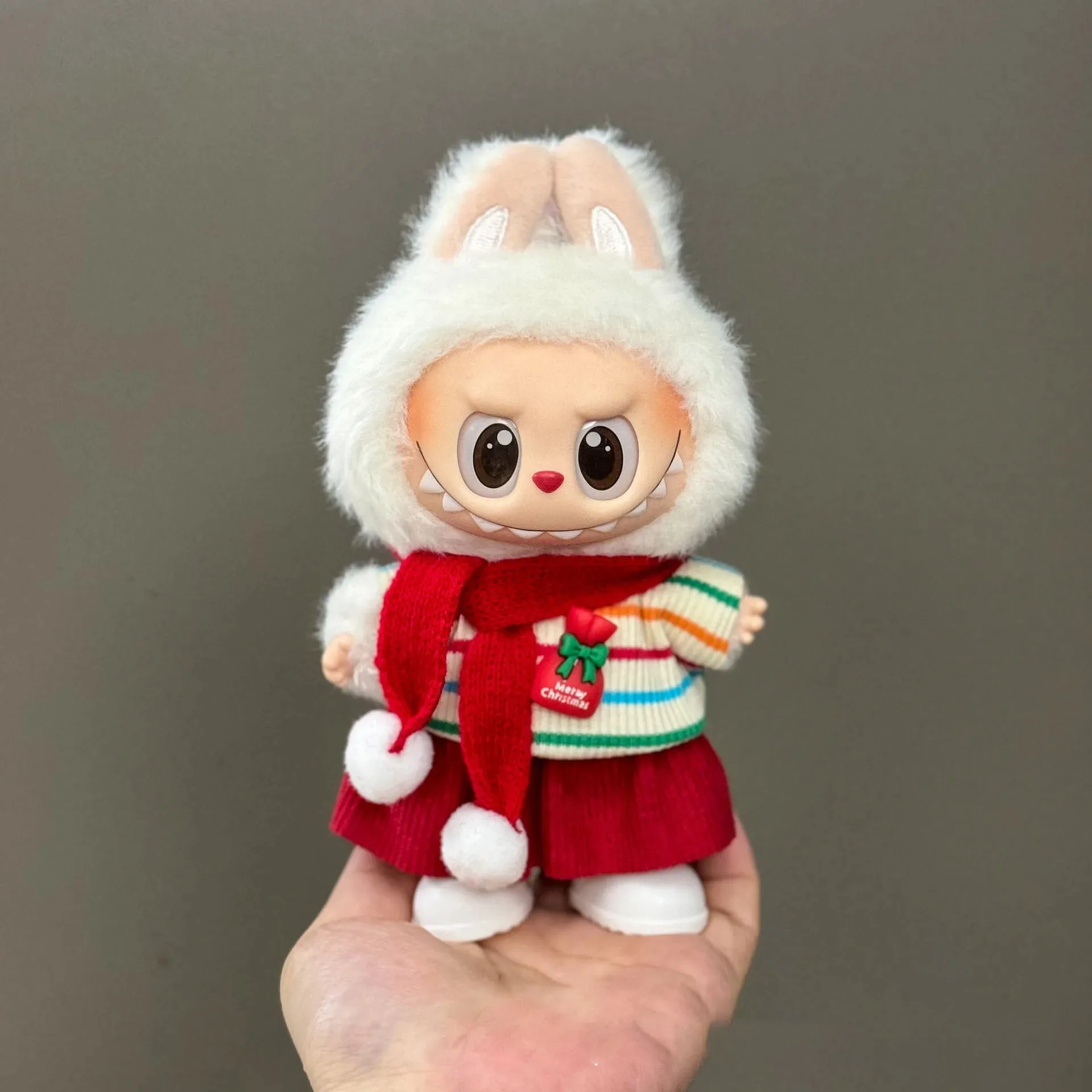 Nuovo set di ciondoli per vestiti per bambole, per set di Halloween LABUBU, accessori per bambole fai da te, vestiti per bambini divertenti e carini, regali di Natale.