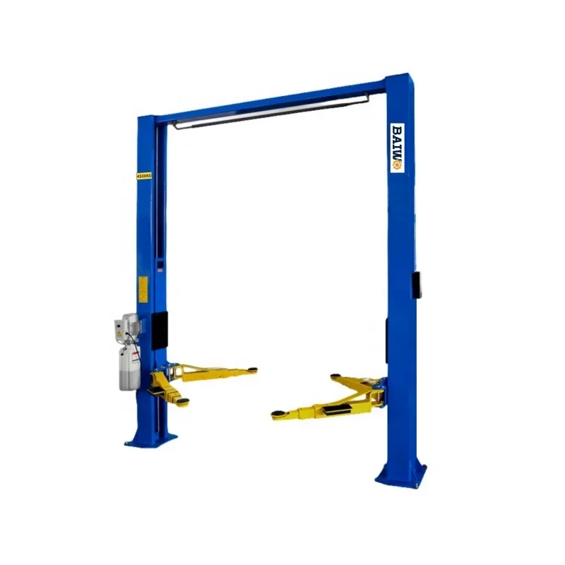 Factory Direct Sale Hydraulic Clear Floor Two Post Car Lift/5000 kg Workshop Lift/5 Tons Auto 2 Post Car Lift