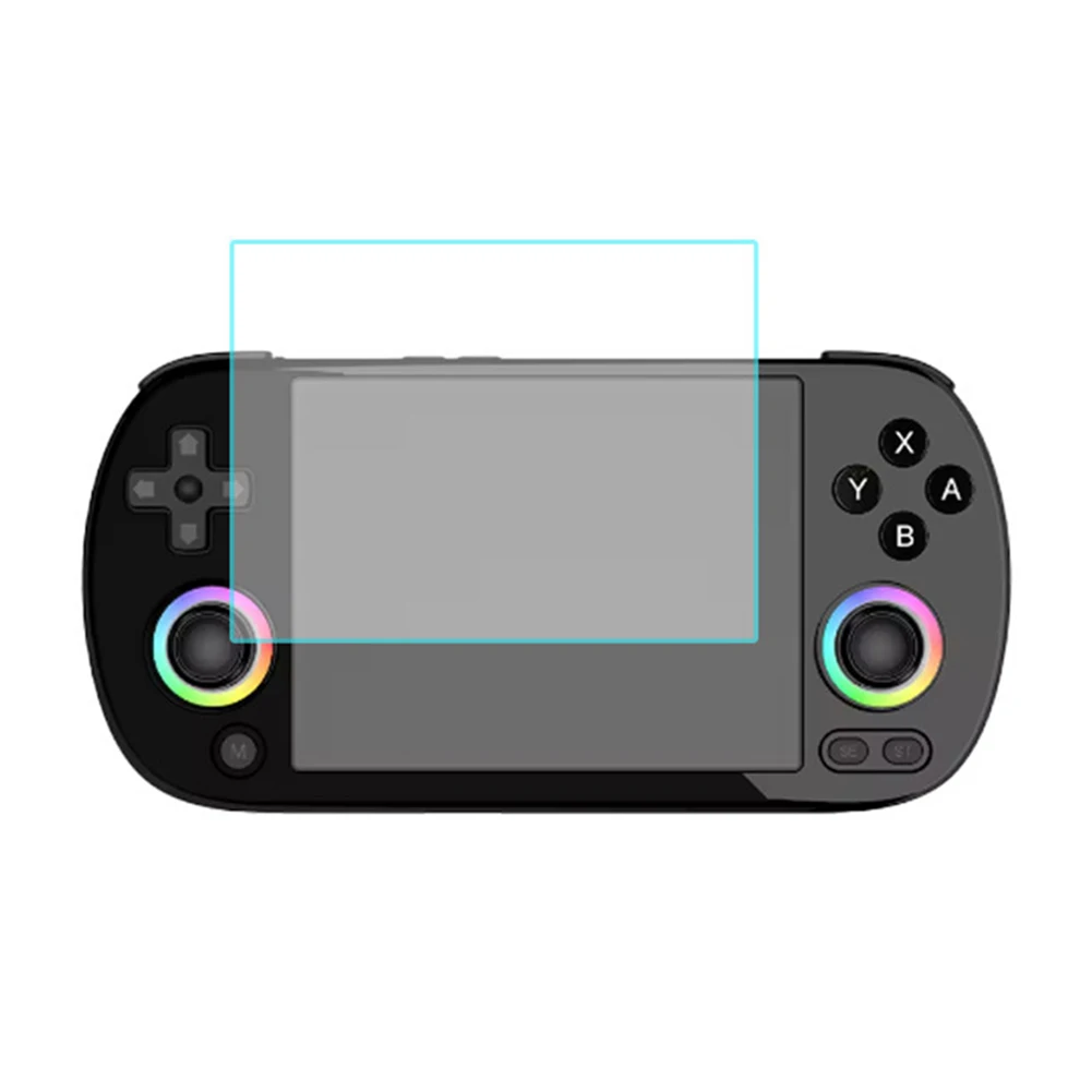 For ANBERNIC RG40XX H Game Console Silicone Case Shockproof Protector Shell Sleeve with Lanyard for Anbernic RG40XX H