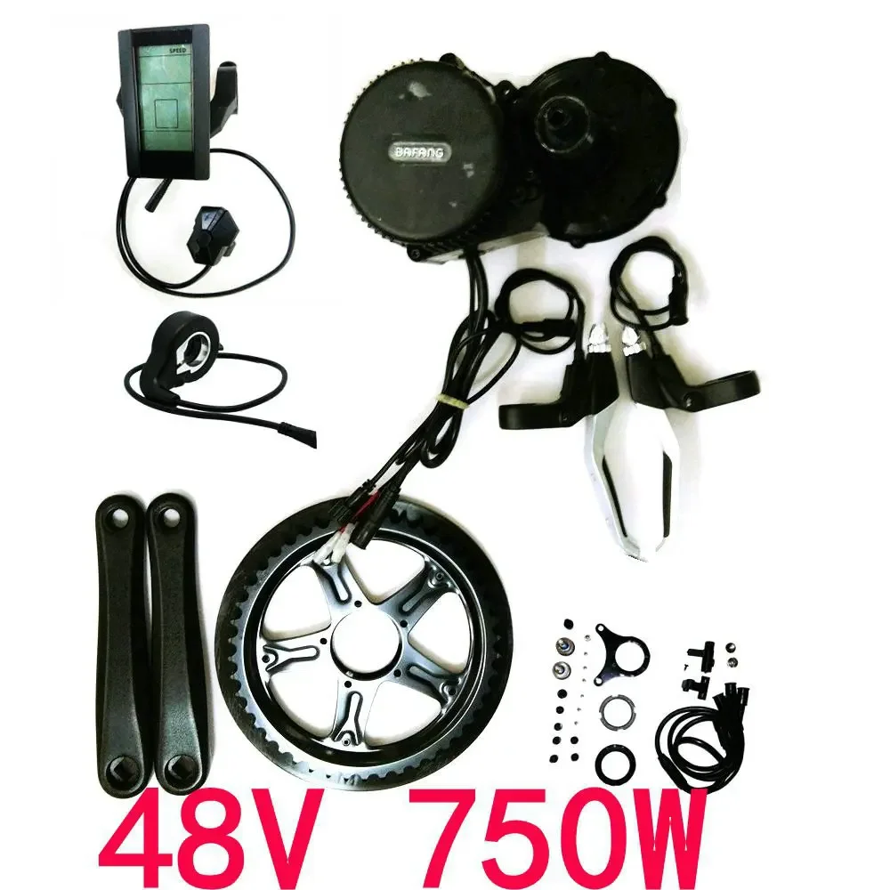 8fun Bafang  BBS02B 48V 750W Brushless Mid Drive Central Motor Conversion DIY Trike Ebike  Kits