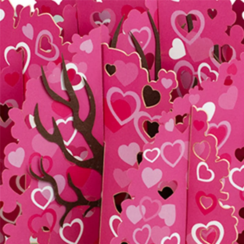 Valentine's Day Up Card, 3D Greeting Card For Valentines Day, Wedding, Anniversary, Engagement, For Man Woman D Easy To Use-