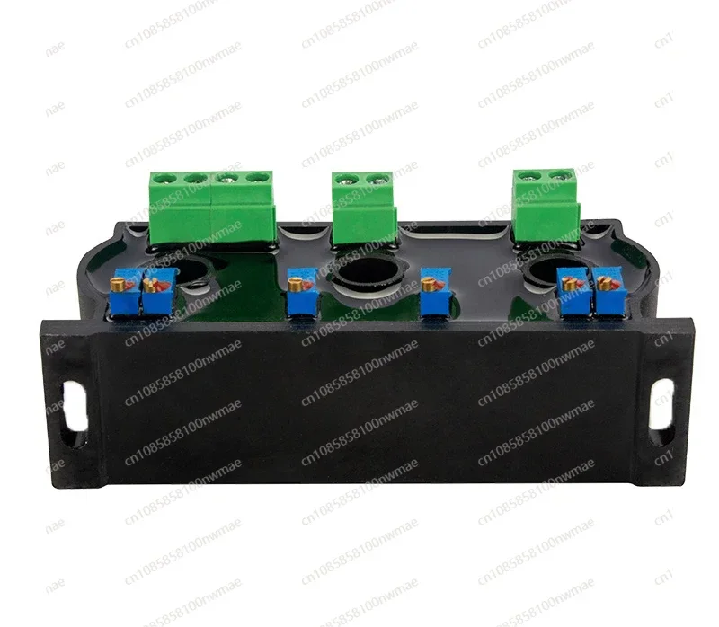 Three-phase AC Current Transmitter AC5A100A To 4-20mA0-10V Output Power Sensor Perforation