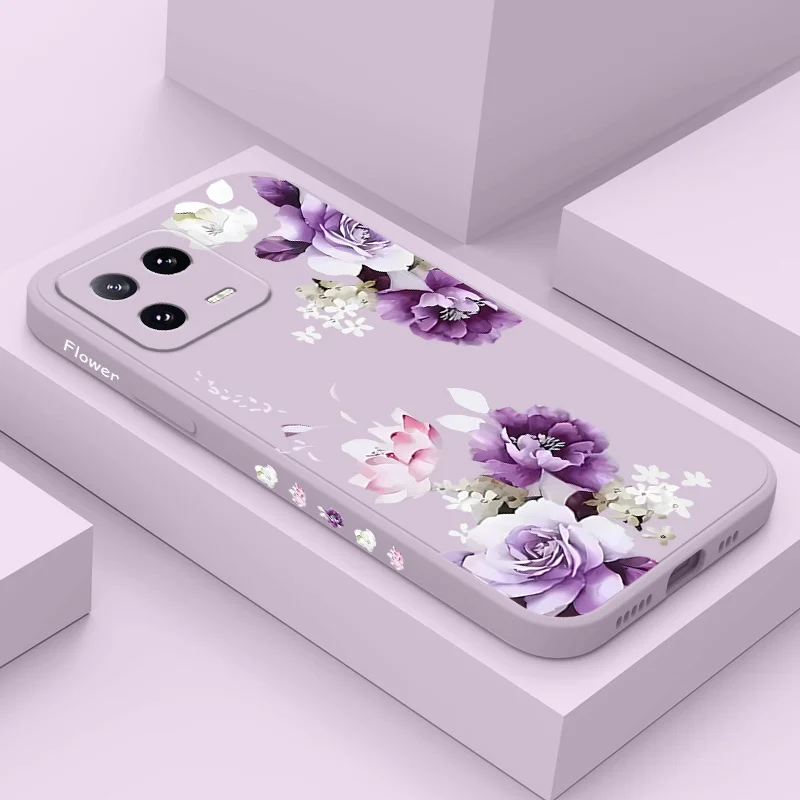 

Beautiful Peony Phone Case For Xiaomi Mi 14 14T 13 13T 12 12X 12T 12S 11 11T 10 10T 9 9T Pro Lite Liquid Silicone Cover