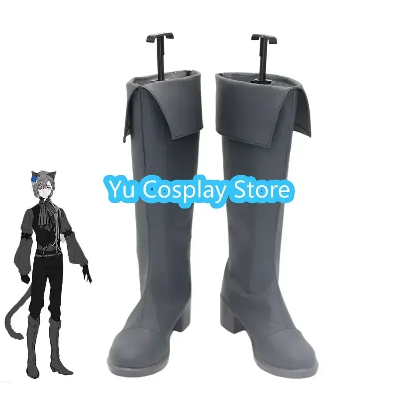 

Yu-Cosplay Kanae Обувь для косплея Хэллоуин Карнавальные ботинки Vtuber Опора для косплея Обувь из искусственной кожи на заказ