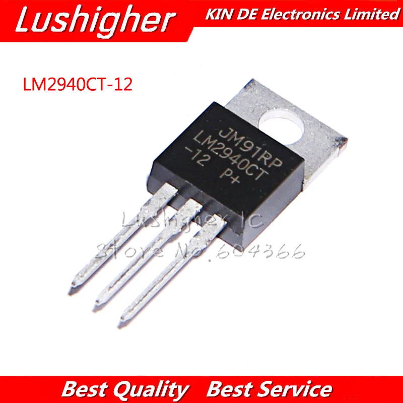 10PCS LM2940CT-12 LM2940CT TO-220 LM2940-12 Original IC