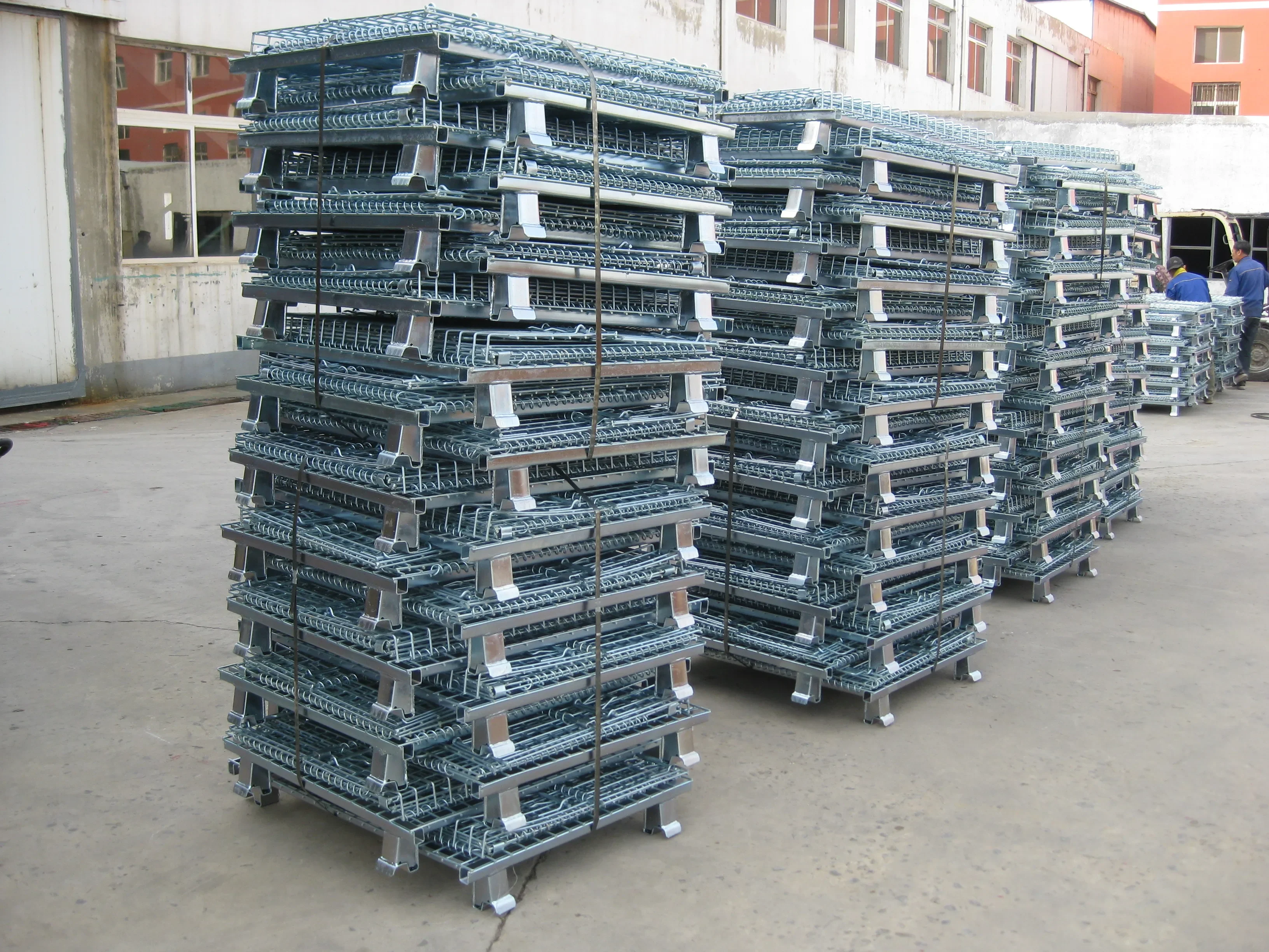 Good Seller Wire Deck Foldable Container Wire Mesh Container Cage