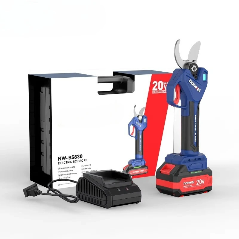 

Power Tools 30MM Electric Pruning Shears Lithium-ion Garden Tree Pruner