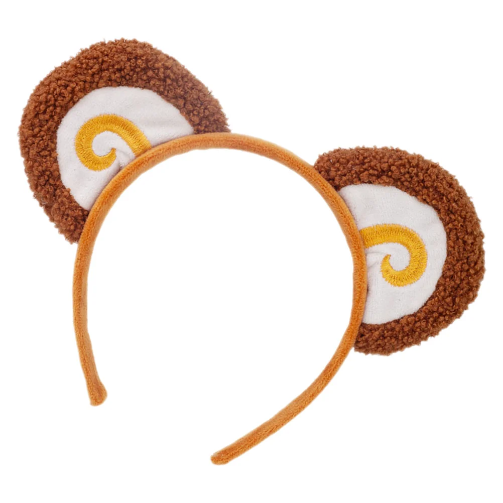 Cute Monkey Ears Headband for Little Girl Party Costume Dress Up Decorative Cosplay Hair Accessories Cute Monkey Ear Headband