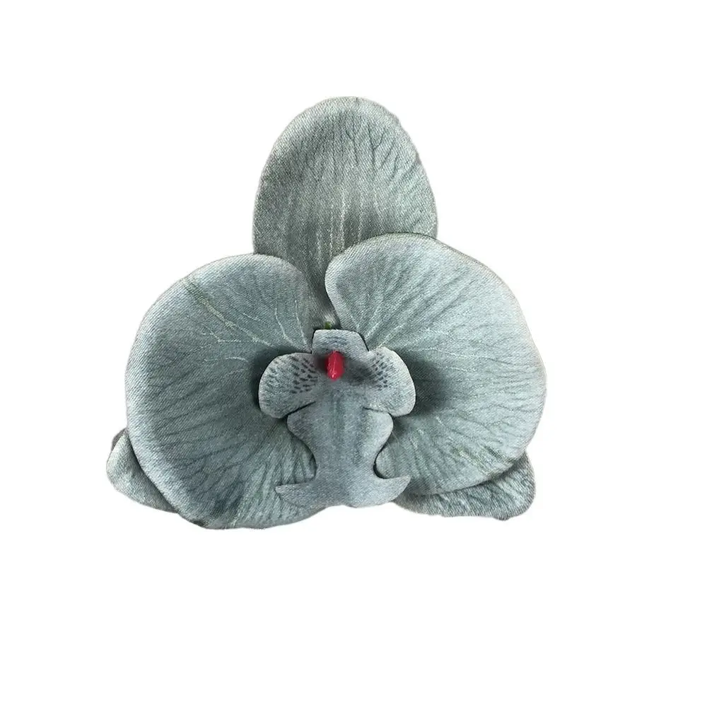 Корейский-стиль-бабочка-орхидея-искусственный-цветок-Скрапбукинг-diy-искусственная-бабочка-орхидея-ручной-работы-11-см