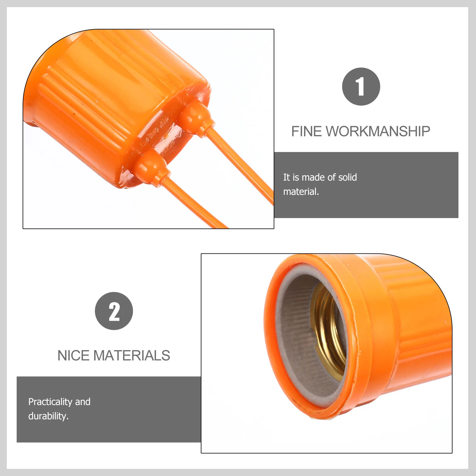 

10 шт. водонепроницаемый держатель лампы, сменные патроны для настольных ламп, цоколи для медных ламп, адаптеры