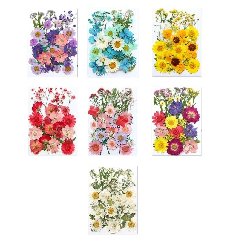 

Набор сушеных цветов и листьев для изготовления свечей, закладки для рукоделия из смолы, скрапбукинг, 15UB