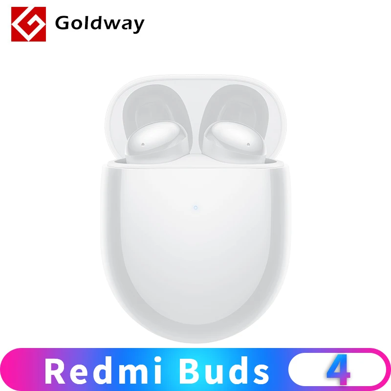 Xiaomi Redmi Buds 4 Mi True Wireless Bluetooth 5.2 Earphone Stereo Auto Link Smart Wear Touch Control Apt-X Adaptive Headset