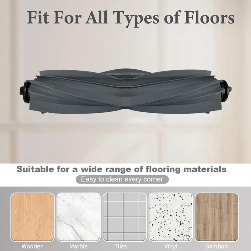 Kit d'accessoires pour aspirateur Dreame Mova S10 Plus/Surintendant ver S10 Plus, rouleau, brosse latérale, filtre, vadrouille, sac à poussière Everths