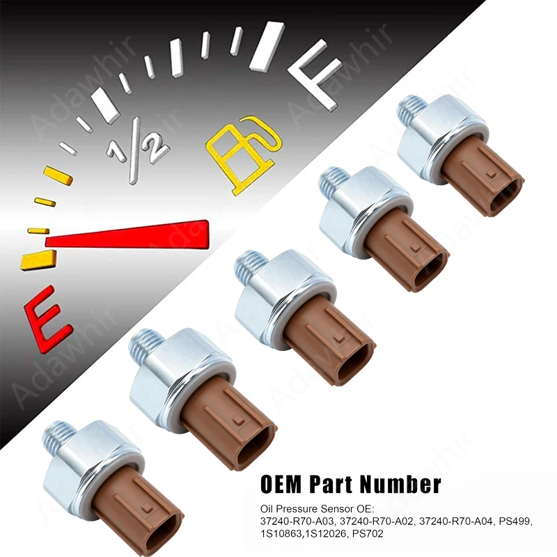 5PCS VVT Variable Valve Timing Pressure Switch 37240-R70-A04 for Honda Accord Odyssey 37240R70A04 37240-R70-A03 37240 R70 A04