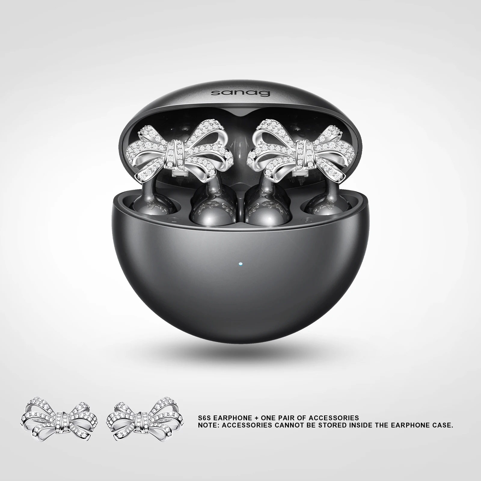 Sanag S6S Open Ear Clip-on Headphones Black 8