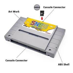 3000 en 1 tarjeta de juego SNES V12 con una tarjeta TF de 8 GB Cartucho de juego SFC para SFC SUPER FAMICOM ACCESORIOS DE JUEGO DE LA CONSOLA DE JUEGO EE. UU. 10 mejores ventas Famicom nes - №1