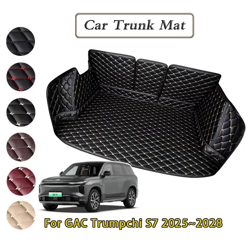 

Car Trunk Mats For GAC Trumpchi S7 Xiangwang S7 2025 2026 2027 2028 Waterproof Fully Trunk Mat Rear Cargo Tray Auto Accessories