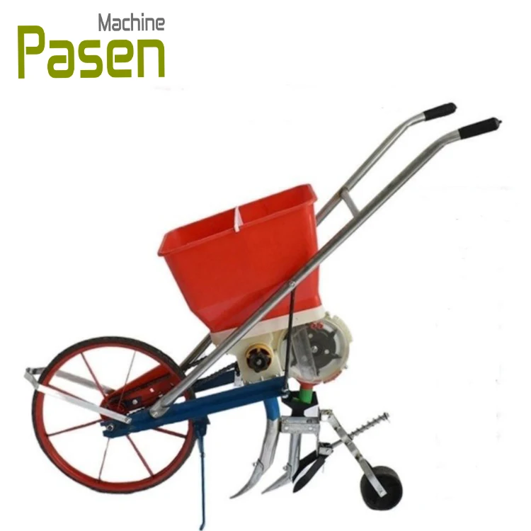 hand seeder manual fertilizer seeder for sale easy and safe operate corn seeder