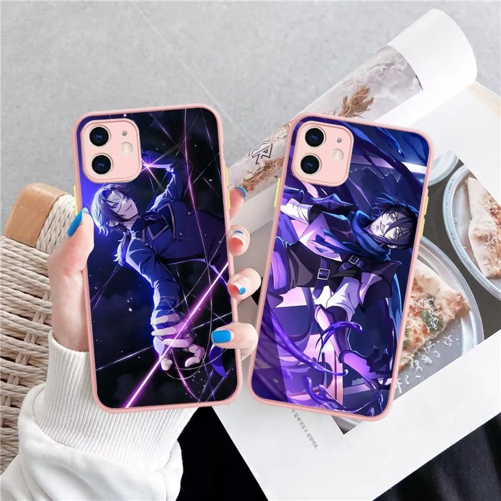 The Eminence in Shadow Phone Case for iPhone 14 11 12 13 Mini Pro Max 8 7 Plus X XR XS MAX Translucent Matte Cover