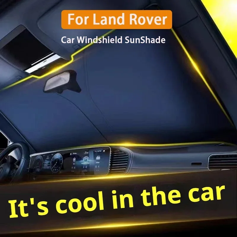 

Car Windshield SunShade For Land Rover Range Rover Sport Evoque Freelander Defender Discovery Sun Visor UV Protection Auto Parts