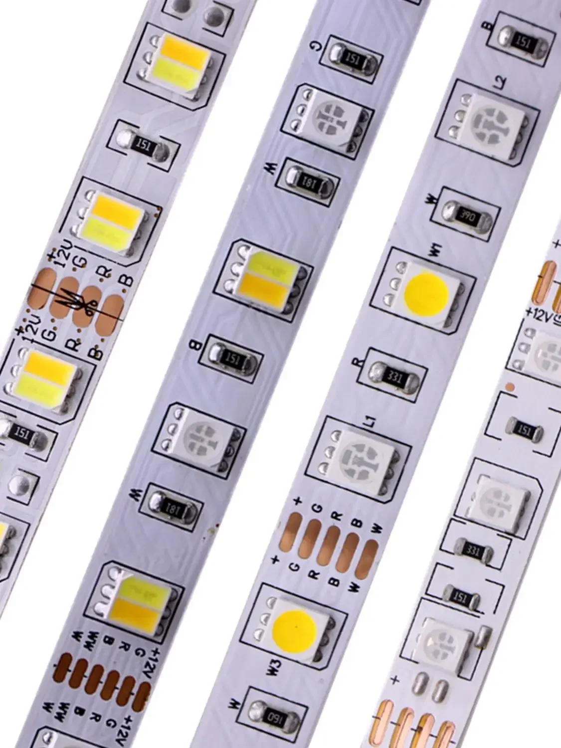 5M 5050 SMD LED Strip RGB RGBW (RGB + White) RGBWW (RGB+Warm White) RGBCCT Flexible LED String light 5M/ 300 LEDs 12V  24V Home