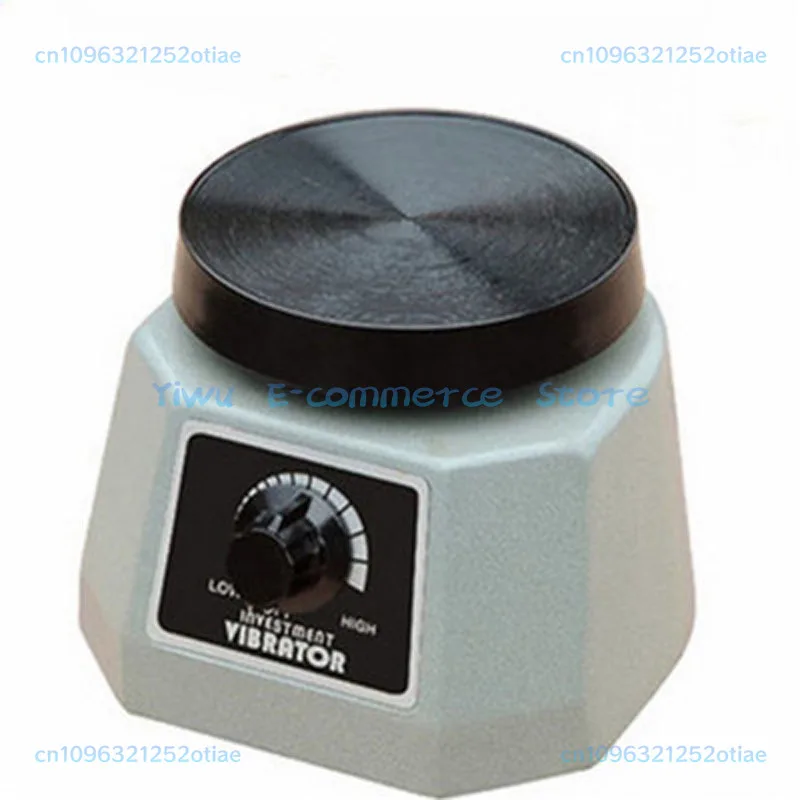 0981 Dental Plaster Vibrator 4'' Round Small Gypsum Variable Intensity Shaker Oscillator Dental Lab Equipment New BB