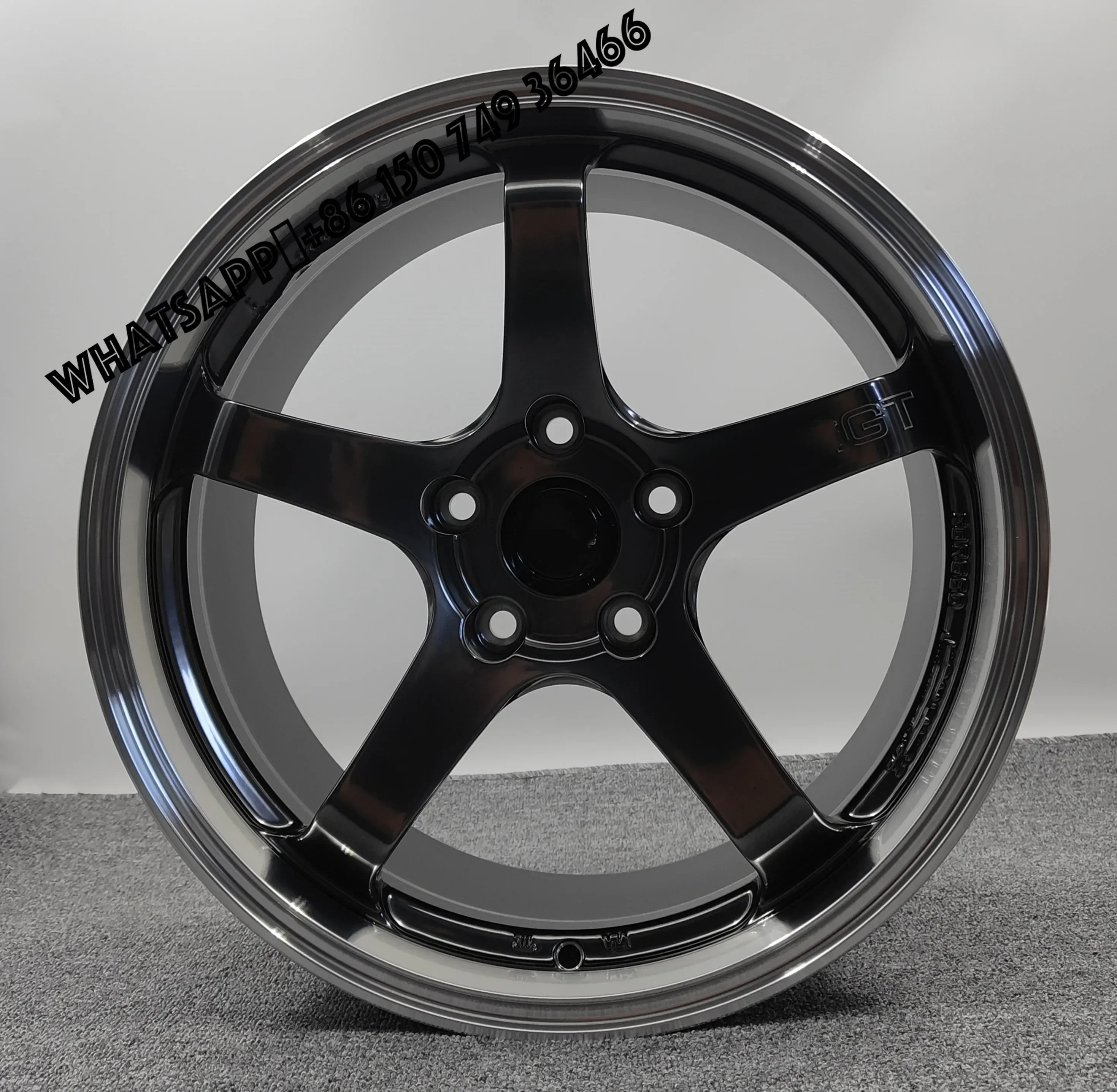 

6061-T6 Wheels Alloy Car Wheel Rims Forged Wheel Customer Order PCD Colour for Advan Gt Style 18 19 20 Inch Advan Gt Racing Rim