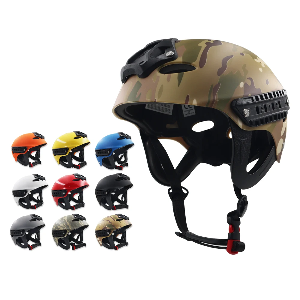 Casco de escalada en roca al aire libre, equipo de rescate de montaña para espeleología, casco de seguridad para espeleología, casco de trabajo