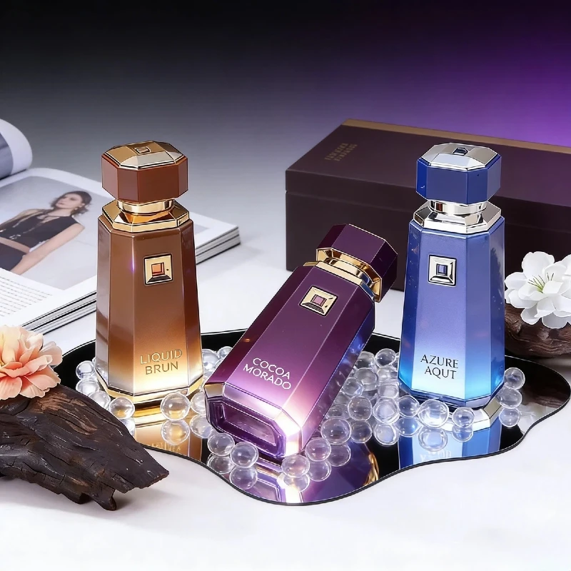 

100ml Opulent Woody Intense Perfume for Men And Women Gold-Trimmed Gem Long-Lasting Luxury Fragrance