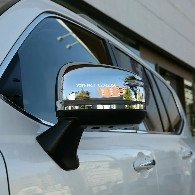 

ABAIWAI 3D Strips For Toyota Land Cruiser 300 Lc300 2022 2023 2024 Abs Side Door Car Rearview Mirrors Shell Trim Exterior