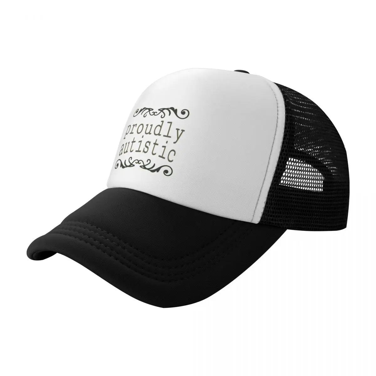 

Proudly Autistic. Actually Autistic Baseball Cap Visor party Hat Anime Luxury Woman Men's