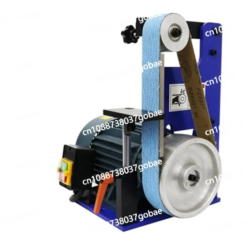 Heavy duty and high power industrial belt abrasive machine
