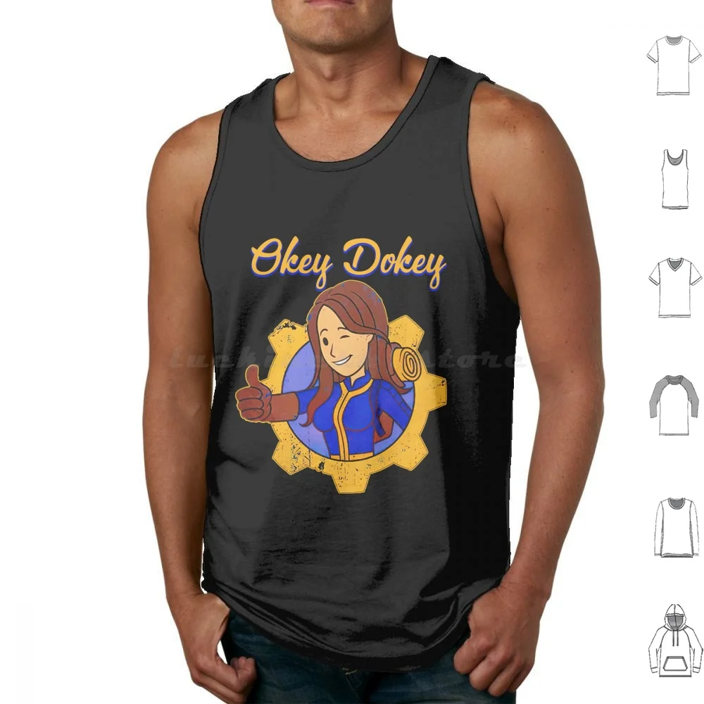 Okey-Dokey-Lucy-Maclean-From-Tank Tops Vest Sleeveless Lucy Lucy Tv Show Ghoul Dweller Game New Vegas New California