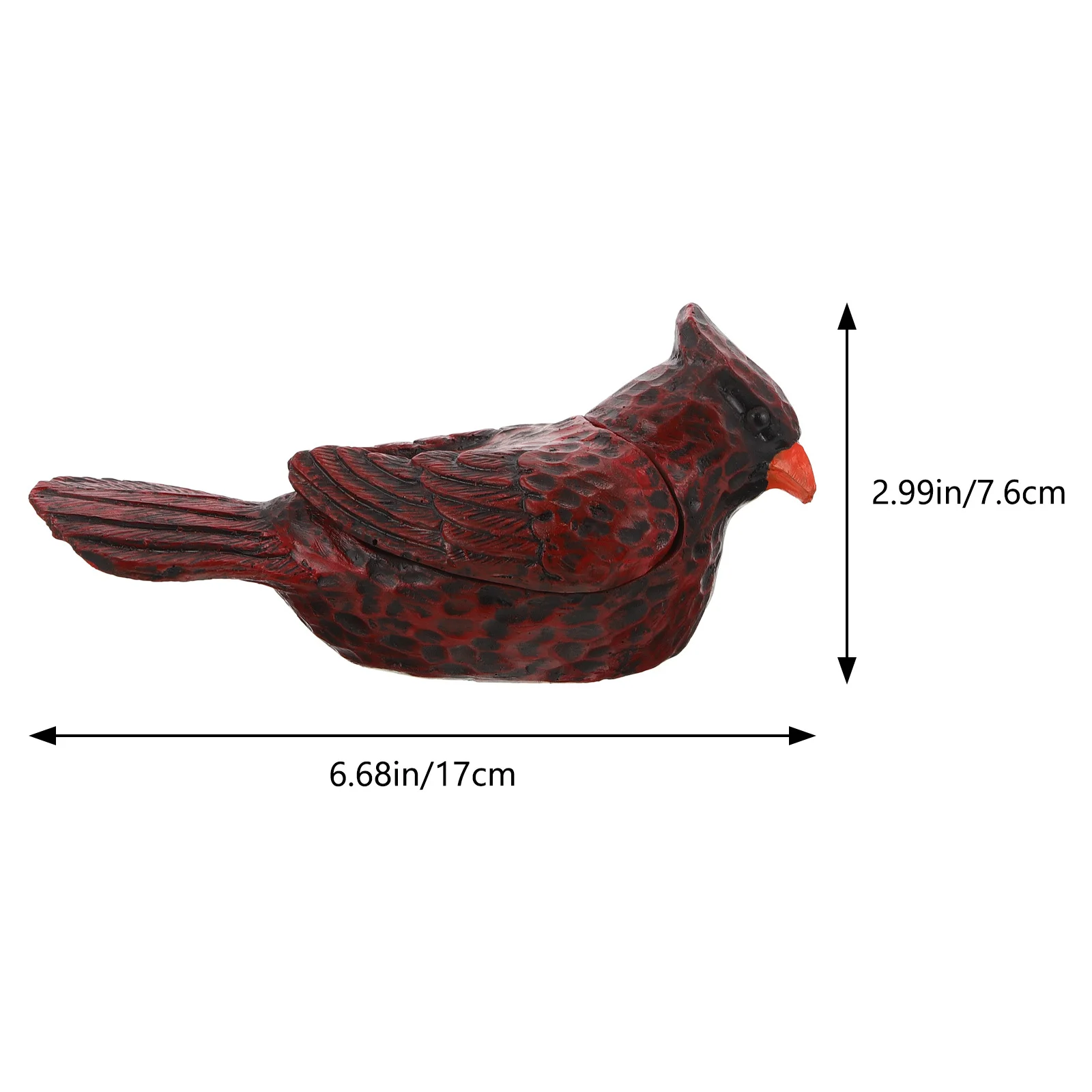 가짜 새 은신처 열쇠 보관함 야외 정원 레진 보관함 마당 열쇠 보관함 여분 열쇠용 방수 보안 장식