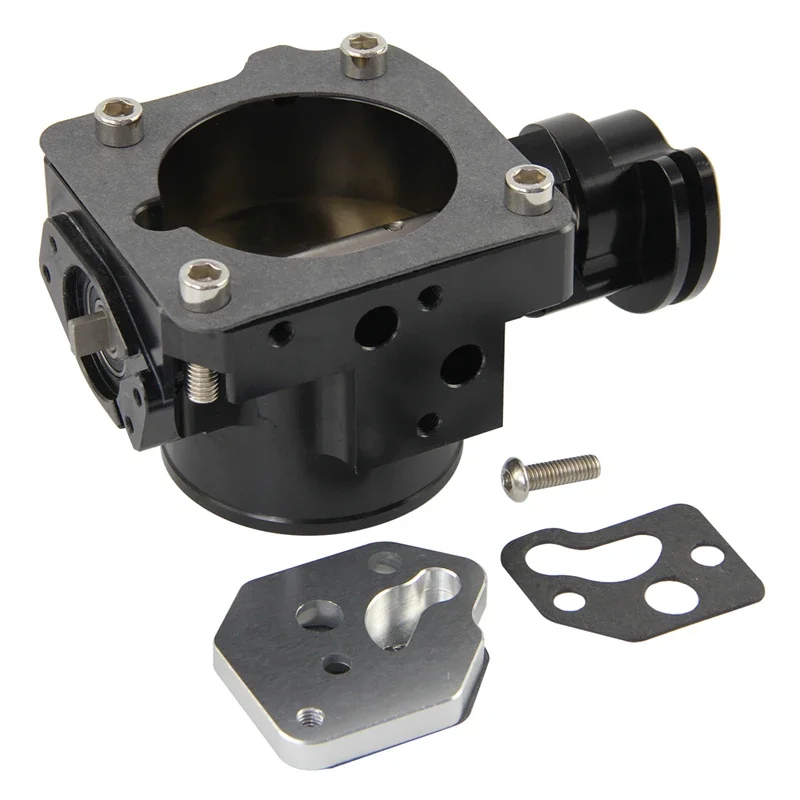 Black Throttle Body Billet CNC Pro Serie 2.5