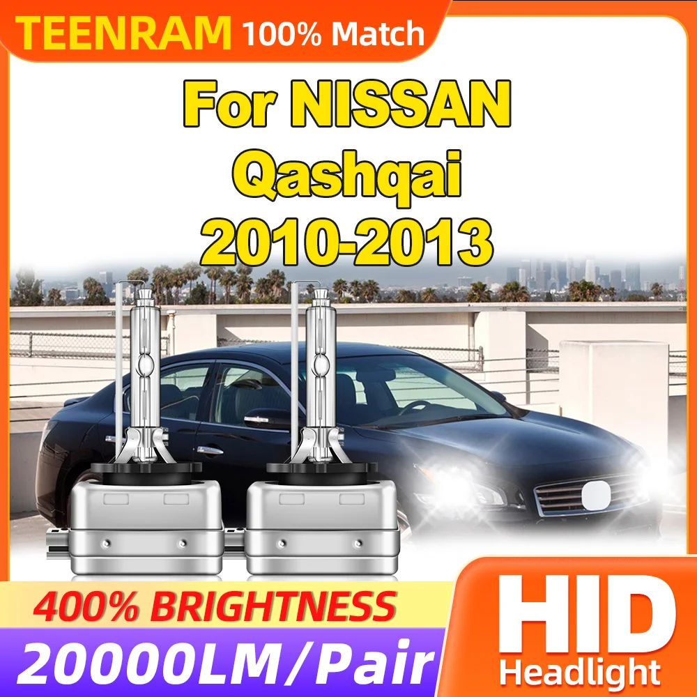 

Ксеноновые лампы D1S, 35 Вт, 6000 лм, Сверхъяркие HID Ксеноновые лампы для фар 2010 к, 12 В, автомобильные фары для NISSAN Qashqai 2011 2012 2013