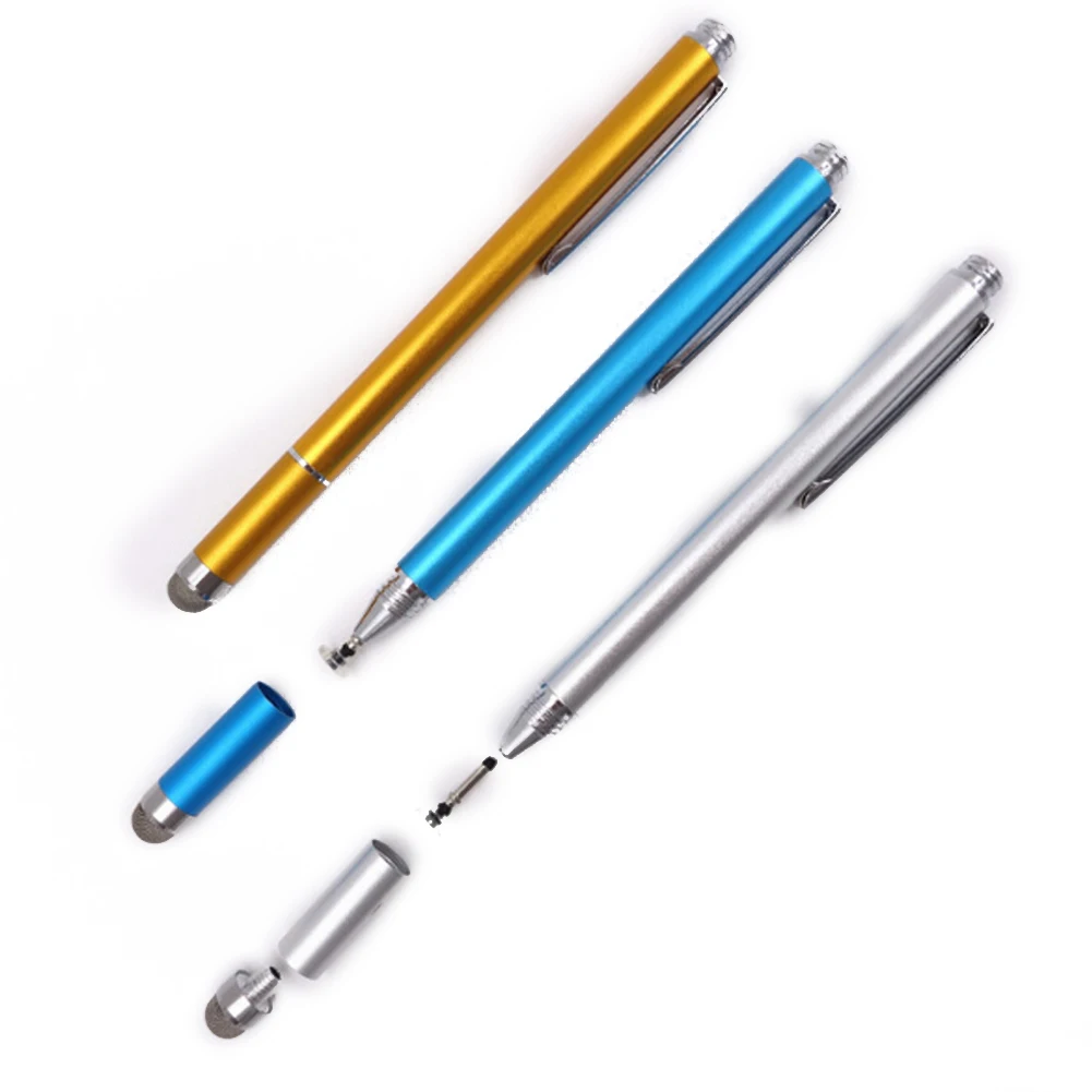 

2 In 1 Capacitive Pen Touch Screen Drawing Pen for iPhone iPad Table