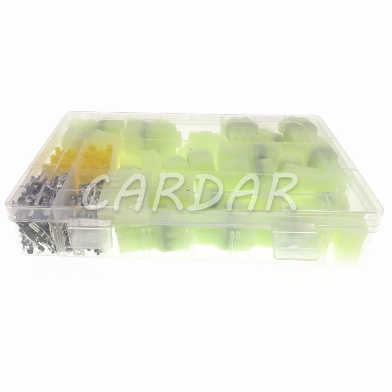 1 Set 2 3 4 6P 6180-4181 6187-4441 AC Assembly Auto Electrical Waterproof Socket HM 090 Car Cable Wire Connector