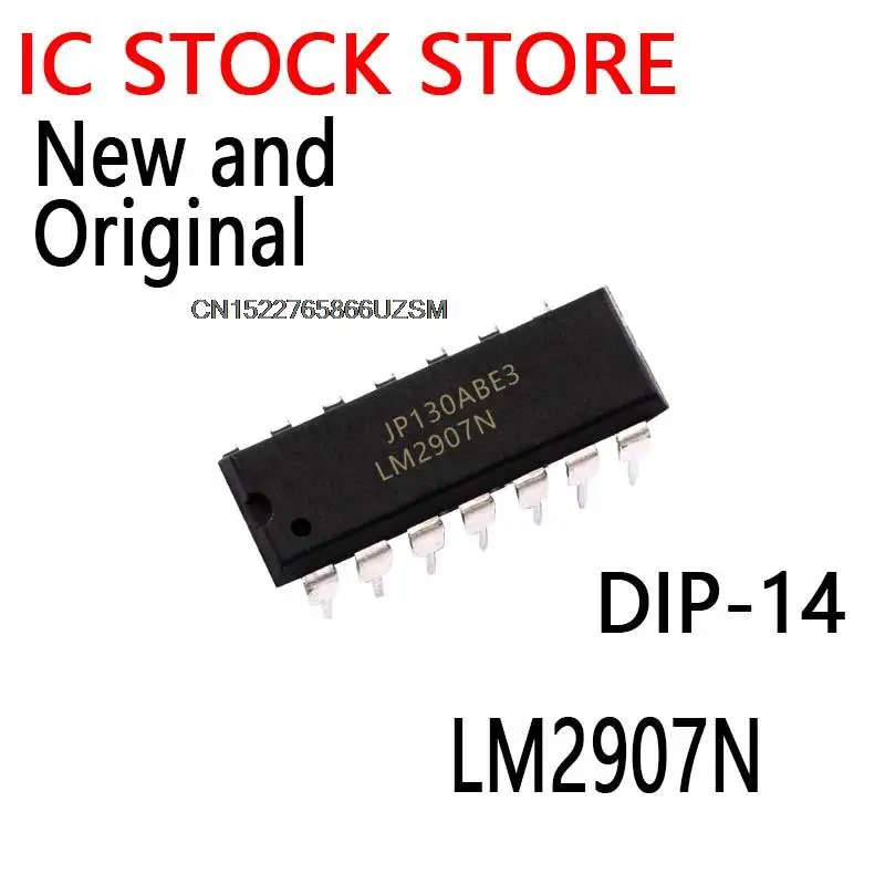 50PCS New and Original DIP-14 LM2907  IC LM2907N