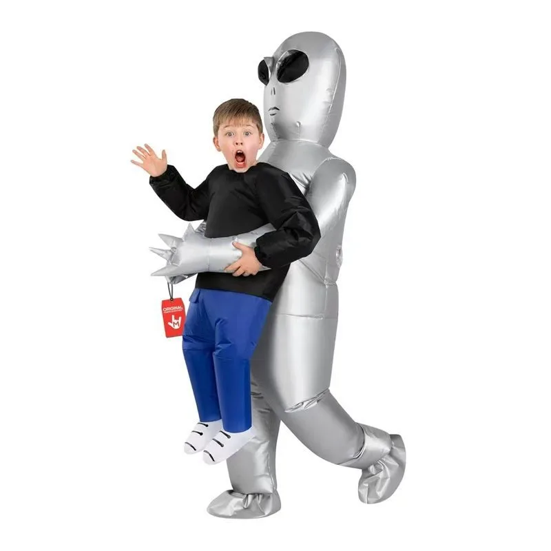 Déguisement Gonflable Alien Adulte – Costume Rigolo – photo 8